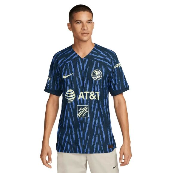 Nike Men Large Club America Vapor Match ADV Away Soccer Jersey 22/23 DJ7638-455 - Picture 2 of 16